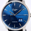 Glashütte Original Senator Panoramadatum 1-36-03-04-02-01. Manufakturowy mechanizm, 100 godzin rezerwy chodu. Dostępny w Artemwatch.