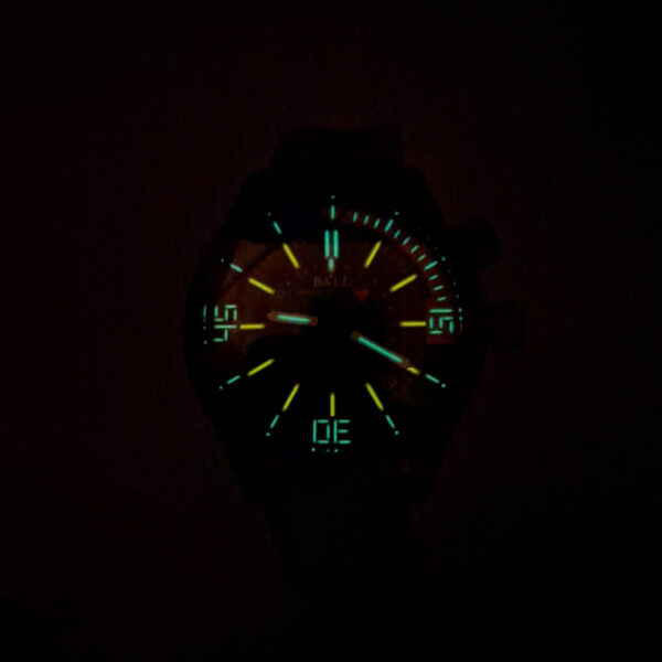 BALL Engineer Master II Diver GMT DG1020A-P4-BEOR – szwajcarski zegarek automatyczny z funkcją GMT i trytowym podświetleniem. Dostępny w Artemwatch.