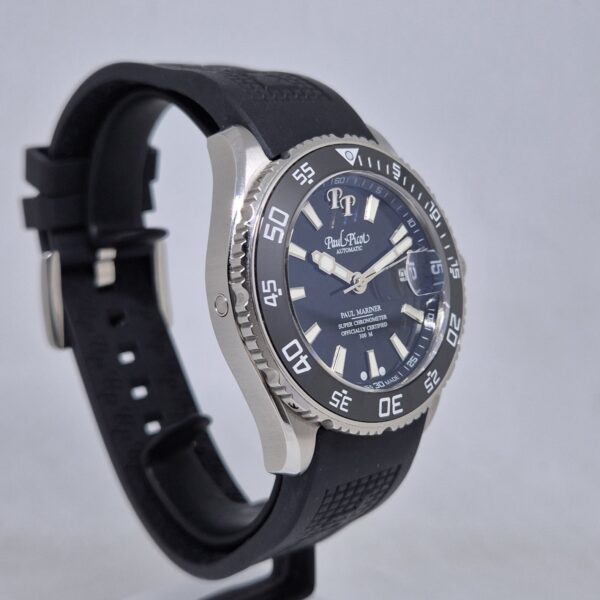 Paul Picot Paul Mariner 5 Newton P4354 Black rubber