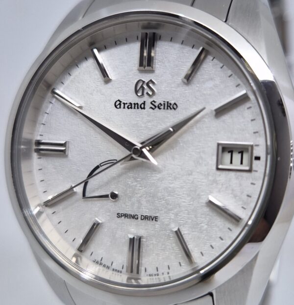 Grand Seiko Heritage Morning Frost SBGA465