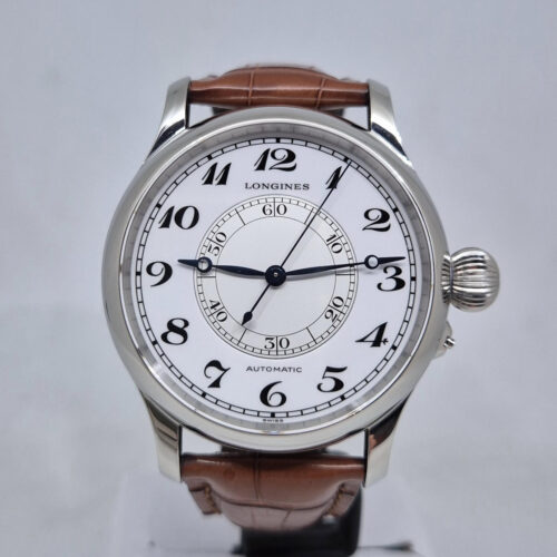 Longines Heritage Weems Second-Setting L2.713 Longines Heritage Weems Second-Setting L2.713.4 – szwajcarski zegarek automatyczny, lotniczy, vintage 47,5 mm. Dostępny w Artemwatch.