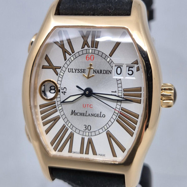 Ulysse Nardin Dual Time UTC 226-68 Ulysse Nardin Dual Time UTC 226-68 – oryginalny szwajcarski zegarek automatyczny z funkcją Dual Time. Doskonały stan i gwarancja Artemwatch