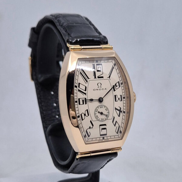 Omega Museum Petrograd 1915 5703.30 (9) Omega Museum Petrograd 1915 5703.30.01 – limitowany szwajcarski zegarek inspirowany modelem z 1915 roku. Gwarancja Artemwatch