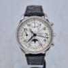 Longines MasterCollection L26734 Longines MasterCollection L26734 – elegancki szwajcarski zegarek z automatycznym mechanizmem, chronografem, fazami Księżyca i rocznym kalendarzem