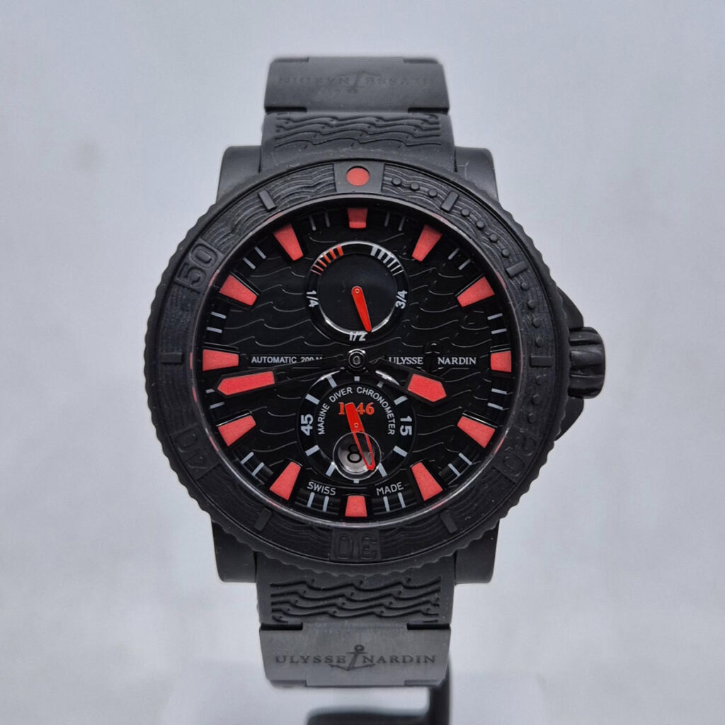 Ulysse Nardin Diver Black Sea 263-92-3C – sportowy zegarek nurkowy, automatyczny mechanizm UN-26. Dostępny w Artemwatch.