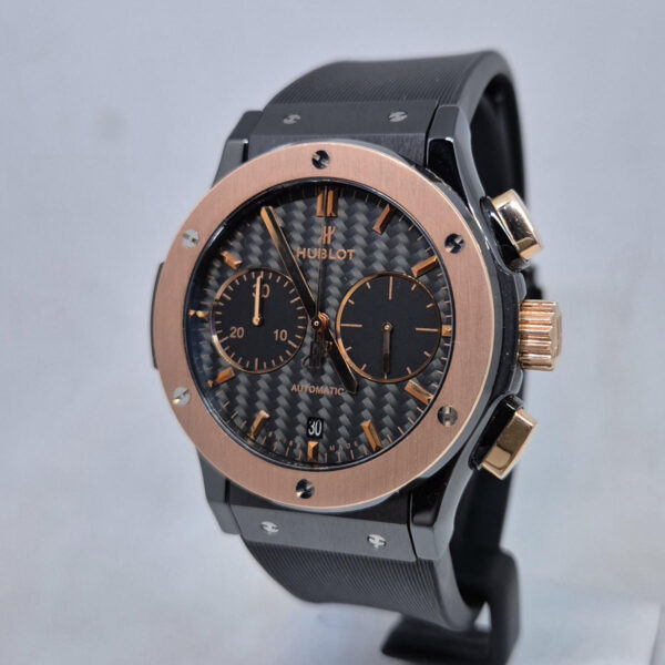 Hublot Classic Fusion Chronograph 521.CO.1781 (3) Hublot Classic Fusion Chronograph 521.CO.1781.RX – luksusowy szwajcarski chronograf z kopertą z ceramiki. Gwarancja Artemwatch