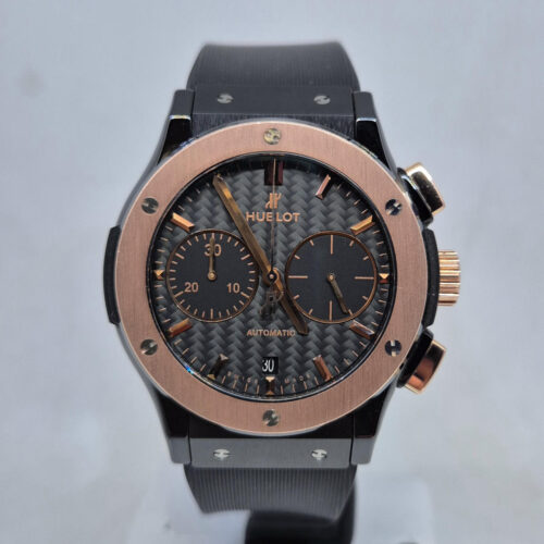 Hublot Classic Fusion Chronograph 521.CO.1781 Hublot Classic Fusion Chronograph 521.CO.1781.RX – luksusowy szwajcarski chronograf z kopertą z ceramiki. Gwarancja Artemwatch