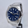 Tudor Black Bay 41 M79540 (3) Tudor Black Bay 41 M79540. Kultowy szwajcarski zegarek automatyczny z niebieską tarczą. Idealny stan, klasyczny styl diver. Dostępny w Artemwatch.