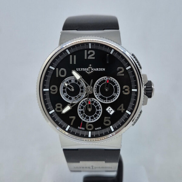 Ulysse Nardin Marine Chronograph 1503-150 Ulysse Nardin Marine Chronograph 1503-150. Luksusowy szwajcarski chronograf z manufakturowym mechanizmem. Dostępny w Artemwatch.