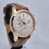 Breitling Transocean Chronograph RB0152 (5) Breitling Transocean Chronograph RB0152- zegarek z 18K różowego złota. Manufakturowy kaliber B01 . Dostępny w Artemwatch.