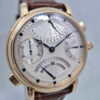 Maurice Lacroix Masterpiece Double Retrograde MP7018 – luksusowy szwajcarski zegarek mechaniczny z różowego złota, retrogradą i GMT. Dostępny w Artemwatch
