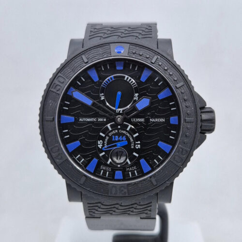 Ulysse Nardin Diver Black Sea 263-92 Ulysse Nardin Diver Black Sea 263-92 – zegarek nurkowy, kopertą o średnicy 45,8 mm, caliber UN-26, wodoszczelność 200 m. Dostępny w Artemwatch.