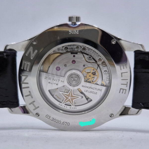 Zenith Elite Seconde Centrale 03.2020 (1) Zenith Elite Seconde Centrale 03.2020.670/76.C498